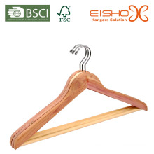 Nature Cedar Suit Hanger para uso doméstico